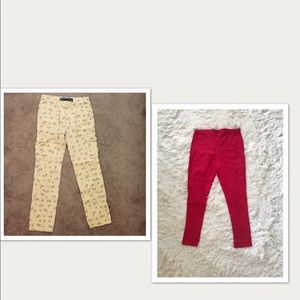 BUNDLE OF TWO GIRL'S PANTS